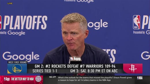 192K views · 1.8K reactions | "If Jimmy's out, we have to rethink everything" Steve Kerr on Golden State's rotations if Butler is out for extended time | NBA TV | Facebook