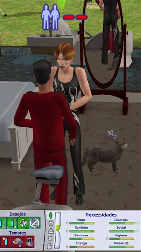 The Sims 2: Details - Fight✨ #shorts #thesims2