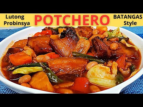 POCHERONG BABOY | Potcherong Batangas | Pochero Recipe | Batangas Style | Our Version POTCHERO