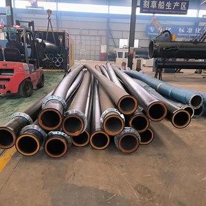 [Hot Item] HDPE Pipe with Flange Connections Dredge Pipe Floats for Slurry Dredging