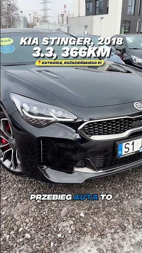 KIA STINGER #auto #auta #autohandel #motoryzacja #samochód #samochody #kia #stinger #kiastinger