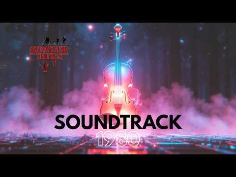 Violin & Piano Synthwave Retro Futurist | Stranger Things Sleep, Relax & Focus Mix ❄️
