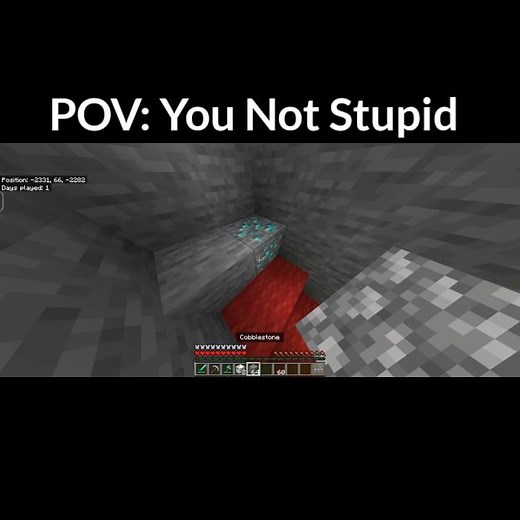 POV: 200 IQ Minecraft Gameplay 🤯