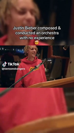 Justin Bieber Conducts Orchestra with Unique Talent