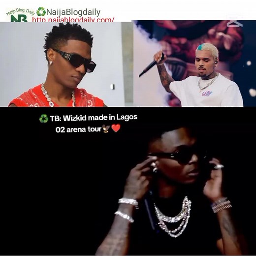 Wizkid and Chris Brown's Historic 02 Arena Concert