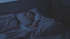 Woman Sleeps Her Bed Restful Sleep Stock Footage Video (100% Royalty-free) 1088272615 | Shutterstock