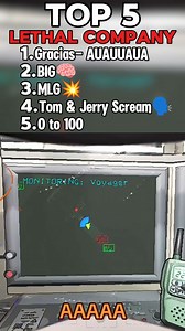 TOP 5 LETHAL COMPANY #lethalcompany #lethalcompanygame #lethalcompanygameplay #gaming | Fuzettv