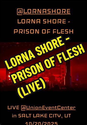 Lorna Shore: Prison of Flesh Live Concert in Salt Lake City