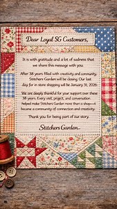 Thank you to all of our customers who have made Stitchers Garden their happy place! #stitchersgarden23 | Stitchers Garden