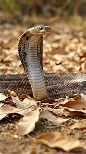 Cobra Strikes in the Wild Real Venomous Snake Footage