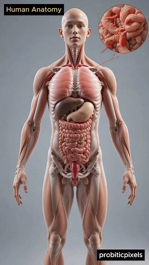 Human Anatomy: [Digestive System Explained] - 3D Animation of How Food Travels Through Your Body!