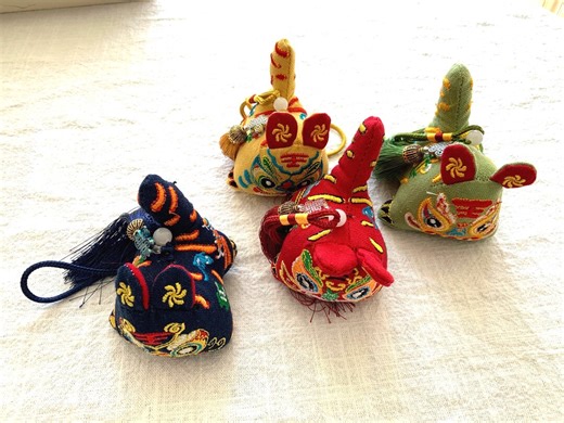 Tigger Charm, Tiger Key Chain, Lucky Gift - Etsy