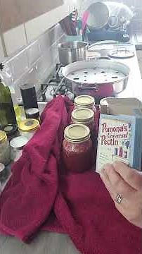 Canning Strawberry Jam with Pomona Pectin Short