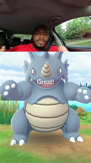 The first Pokemon created, has been found! #rhydon #pokemon #pokemongo