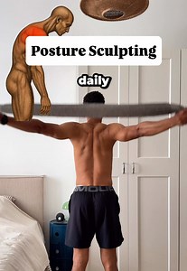 Posture Sculpting ⚒️ The Way You Carry Yourself Is A Reflection Of What Your Body Can Support. This routine strengthens the upper back, improves shoulder & spine positioning, and helps restore the alignment that modern life slowly takes away through sitting, screens, and repetition. #posturesculpting #postureworkout #posturecorrection #upperbackstrength #keepsculpting