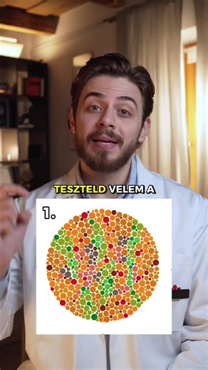 Ishihara teszt #gyógyszerész #színlátás #színvak #színtévesztő
