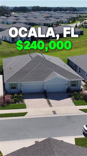 Ocala 1/2 duplex for only $240K 😳🔥 With 2 bedrooms a flex room, 2 bathrooms & 1,565 SQFT this is located in one of Ocala’s most convenient locations 🤌 The open floor plan is designed for modern living, featuring a bright and welcoming main living area, a functional kitchen with plenty of storage, and well-sized bedrooms for rest and relaxation! Plus the flex room adds extra value and flexibility to suit your needs 😍 All while being just minutes from the World Equestrian Center and only 15 mi