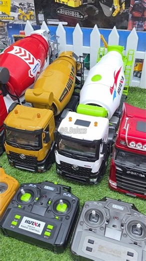Shorts 67 | RC truck, dump truck, mixer truck, trailer, excavator #truck #trailer #excavator #shorts