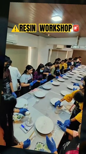 🚨WORKSHOP 16,17,18,19 April 2026 || RESIN ART WORKSHOP || CONTACT: 9042011066