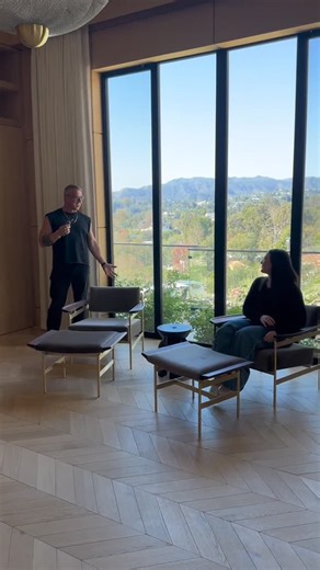 Thomas Hayes Studio on Instagram: "Install days don’t happen like this every day ✨⁠ ⁠ Grateful to join @hannahlaceyinteriors on site and see her beautiful work come together, featuring our Boston Lounge Chair and Basic Stools 🤍⁠ ⁠ Save for inspiration + share with a designer friend."