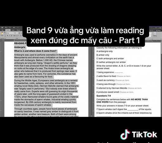 Livestream IELTS Reading Part 1 - Band 9 Tips