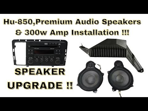 P2 Volvo Premium Audio Upgrade! 300W amp, Premium Speakers, & Hu-850 Head Unit.