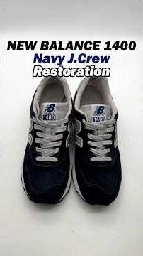 NEW BALANCE 1400 (2012) J.Crew Navy Restoration #sneakers #shoerepair #newbalance