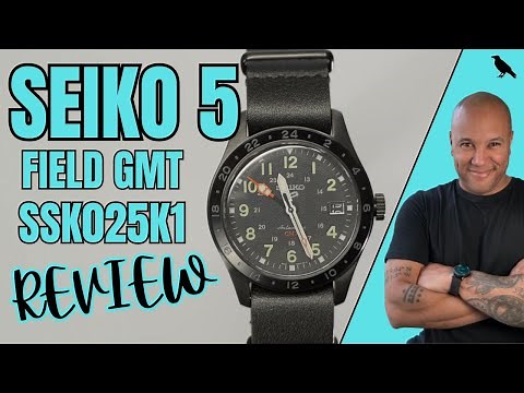 SEIKO 5 FIELD GMT Watch Review| SSK025k1