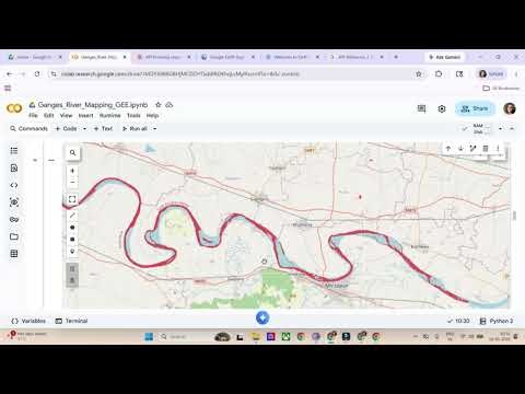 How the Ganges has changed in 15 years | Python + Google Earth Engine | Beginner Remote Sensing