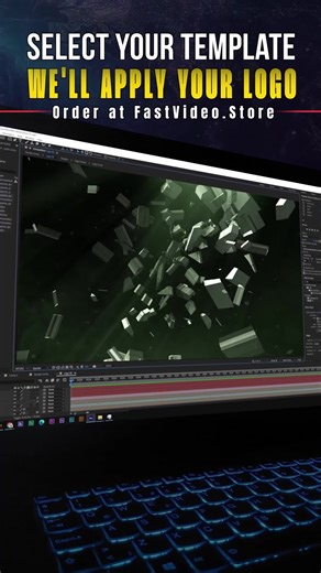 Shattered Logo Formation – Epic Break & Build Reveal – E540 💥 Welcome to the future! This