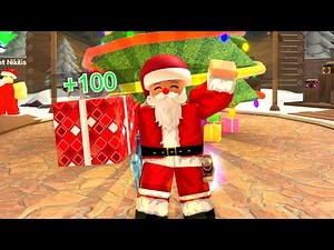 MM2 GIVING AWAY 10O+ GIFTS AS SANTA CLAUS! (Roblox)