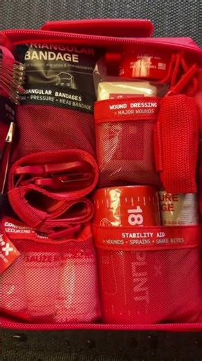 SURVIVEX Large Waterproof First Aid Kit