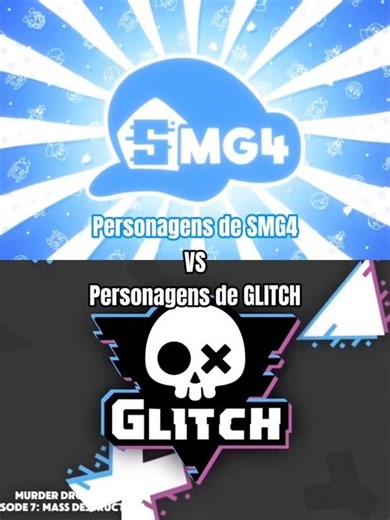 Personagens de SMG4 vs Personagens de GLITCH