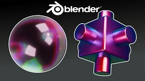 EASY Iridescent Materials | Blender Tutorial | BlenderNation Bazaar