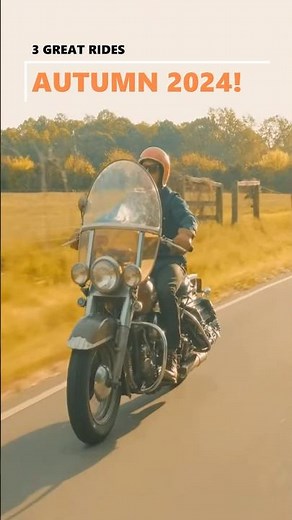 3 Great Motorcycle Road Trip Routes for Autumn 2024!