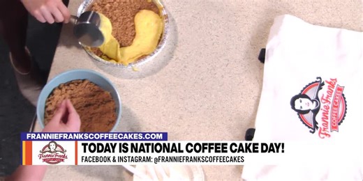 Today is National Coffee Cake Day