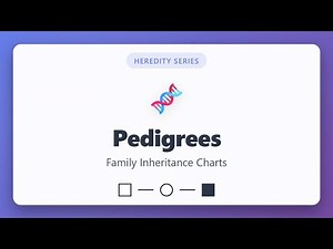 Pedigrees Explained: How to Read Family Inheritance Charts | Genetics for Beginners