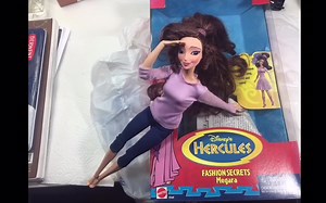 【油管】迪士尼《大力士海格力斯》里蜜格拉娃娃妆面重涂~~