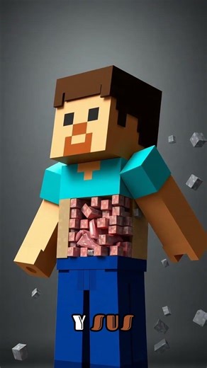 Real gravity applied to the world of Minecraft. #minecraft #shorts