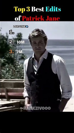 TOP 3 BEST PATRICK JANE EDITS 🥶🔥 | THE MENTALIST part 18 #thementalistedit #patrickjaneedit #ranking