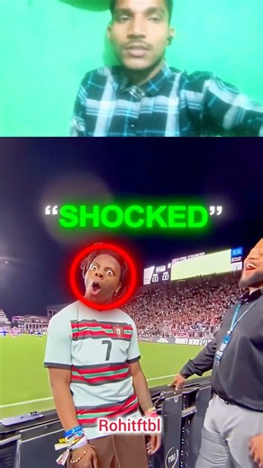 Ronaldo & IShowSpeed Reacts to Each Other Jump 🥶🤯