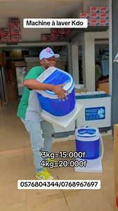 💥 Petit prix, grande efficacité ! Machine à laver Smart semi-automatique 🌀 Lavage rapide ⚡ Ne consomme pas beaucoup 💸 3kg à 15.000f 💸4kg à 20.000f 📦 Stock limité — Réservez maintenant 0576804343/0768967697 | coulibaly Communication