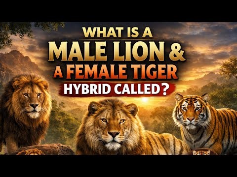Male Lion + Female Tiger?! This Rare Hybrid Has a Name
