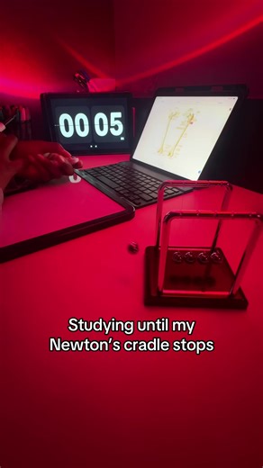 Studying with Newton's Cradle – Conservation of Energy