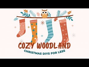 5 Rustic Woodland Christmas DIYs for the Coziest Winter Home || z9designs