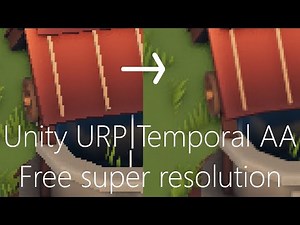 Unity URP Temporal Anti-Aliasing [Free | GitHub]