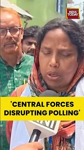 West Bengal Elections: Sabina Yasmin Alleges Central Forces Disrupt Voting | Elections News | TMC