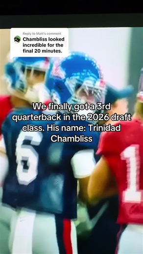 Trinidad Chambliss: Rising Star in 2026 NFL Draft Class