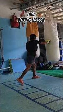 First Time Boxing Lesson sa Gym #zon #boxing