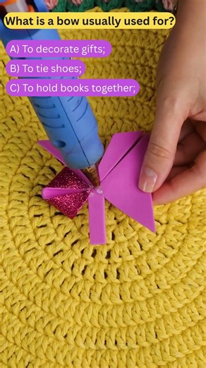 Make a Paper Bow in Minutes! 🎀📄